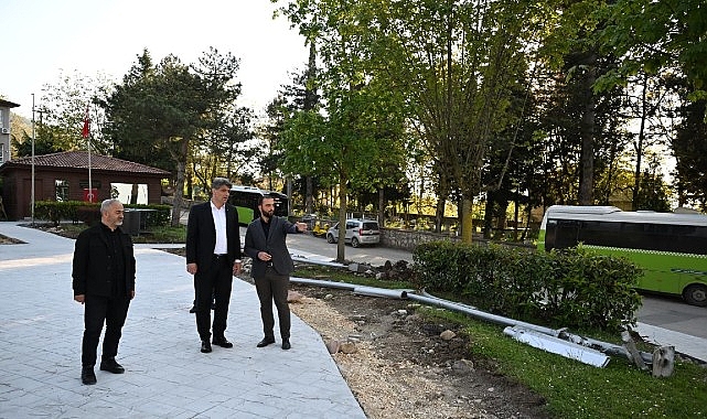 Kartepe Belediye Başkanı Av. M. Mustafa Kocaman, yapımı devam eden