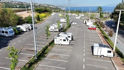 Darıca Millet Bahçesi’nde Kocaeli Büyükşehir Belediyesi iştiraki Akçapark tarafından işletilen