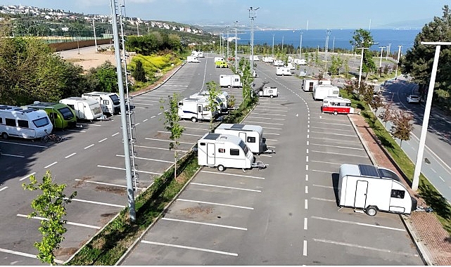 Kaydı olmayan karavanlar çekilecek Darıca Millet Bahçesi’nde Kocaeli Büyükşehir Belediyesi iştiraki Akçapark tarafından işletilen