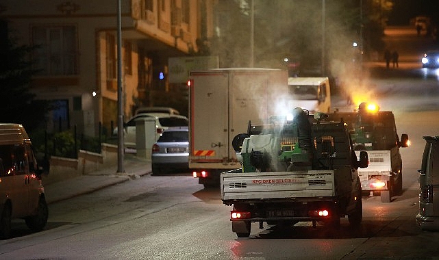 Keçiören Belediyesi Çevre Koruma ve Kontrol Müdürlüğü, hava sıcaklıklarının artmasıyla