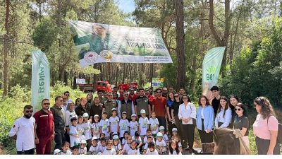 Kemer Belediyesi Ülker-Orduvar Akman Kreş ve Gündüz Bakımevi öğrencileri, çevre