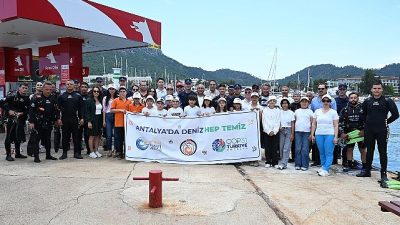 Antalya Valiliği himayesinde yürütülen "Antalya Mavi Akdeniz İnisiyatifi Projesi" kapsamında