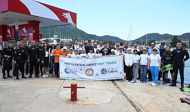 Antalya Valiliği himayesinde yürütülen "Antalya Mavi Akdeniz İnisiyatifi Projesi" kapsamında