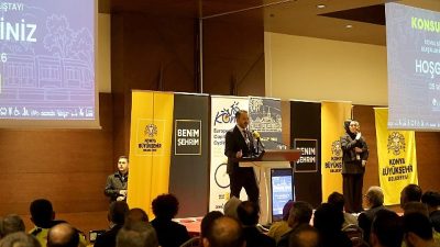 Konya Büyükşehir Belediyesi tarafından yürütülen “Sürdürülebilir Kentsel Ulaşım Ana Planı”