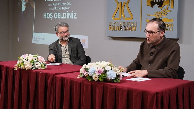 Dr. Ziya Taşkent’in sunduğu “Kültür Üzerine” başlıklı söyleşi serisi, kültür