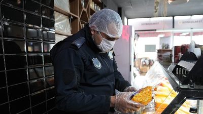 Keçiören Belediyesi Zabıta Müdürlüğü ekipleri, Kurban Bayramı öncesi ilçe genelindeki