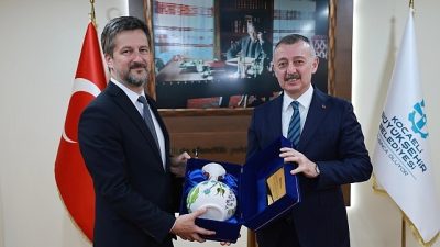 Macaristan Ankara Büyükelçisi Viktor Matis başkanlığındaki heyet, Kocaeli Büyükşehir Belediye