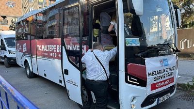 Maltepe Belediyesi, Kurban Bayramı’nda vatandaşların mezarlık ziyaretlerini kolaylaştırmak için mezarlıklara