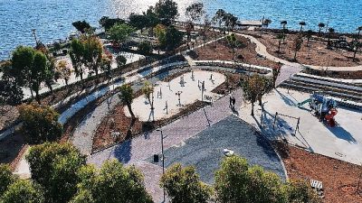 Didim Belediyesi tarafından Mavişehir’de yapımı sürdürülen Atatürk Kültür ve Yaşam