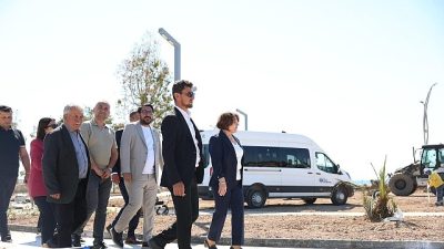 Didim Belediye Başkanı Hatice Gençay ve belediye meclis üyeleri, Mavişehir