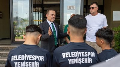 Yenişehir Belediyesi Spor Kulübü U-15 futbol takımı, Mersin’de elde ettiği