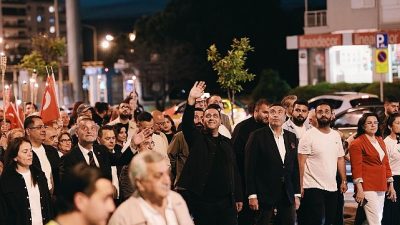 Narlıdere, Atatürk’ü Anma, Gençlik ve Spor Bayramı’nı coşkulu bir kalabalıkla