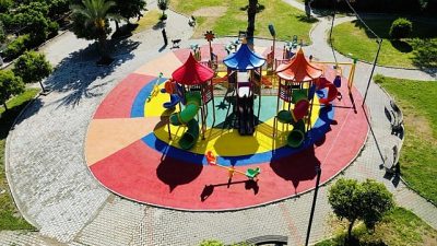 Narlıdere Belediyesi, parkları daha güvenli ve konforlu hale getirmek için