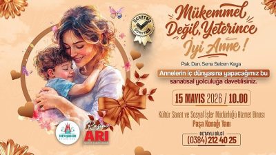 Nevşehir Belediyesi, Aile Haftası kapsamında düzenleyeceği özel programla aile içi