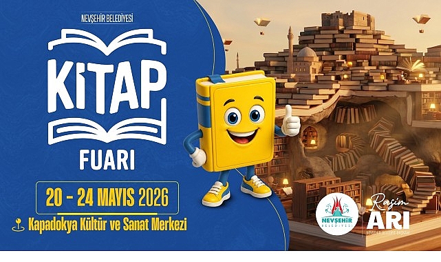 Kapadokya’nın Merkezi Nevşehir, Nevşehir Belediyesi’nin ev sahipliğinde düzenlenecek Kitap Fuarı’na