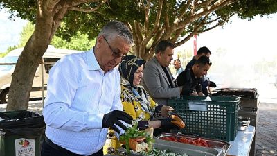 Kemer Belediye Başkanı Necati Topaloğlu, Ahmet Erkal Destek Eğitim Kursu'nda