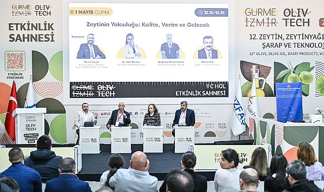 İzmir’de düzenlenen Gurme İzmir Olivtech Fuarı, Ege'nin zengin gastronomik mirasını