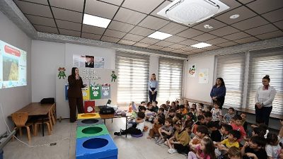 Osmangazi Belediyesi, “Geleceğimiz İçin Bugünden Harekete Geç” etkinliğiyle çocuklara küçük