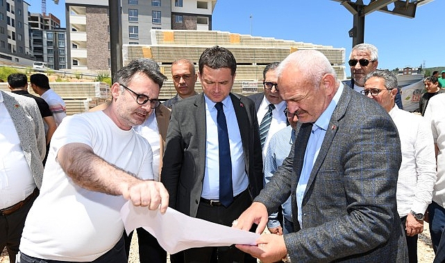 Osmangazi Belediyesi tarafından geçtiğimiz aylarda temeli atılan ve yapımında sona