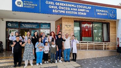 Antalya Büyükşehir Belediyesi bünyesinde hizmet veren Demirgül Mola Evi’nde eğitim