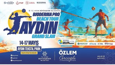 Aydın Büyükşehir Belediyesi’nin ev sahipliğinde, Uluslararası Plaj Voleybolu Türkiye Serisi’nin
