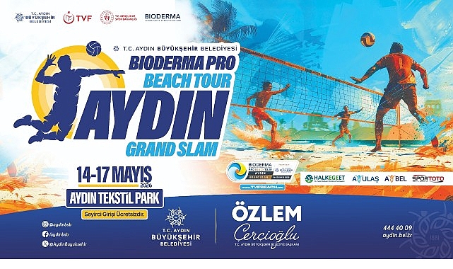 Aydın Büyükşehir Belediyesi’nin ev sahipliğinde, Uluslararası Plaj Voleybolu Türkiye Serisi’nin