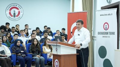 OYAK Genel Müdürü Prof. Dr. Murat Yalçıntaş, İskenderun Teknik Üniversitesi’nde