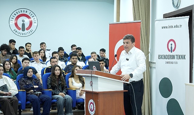 OYAK Genel Müdürü Prof. Dr. Murat Yalçıntaş, İskenderun Teknik Üniversitesi’nde