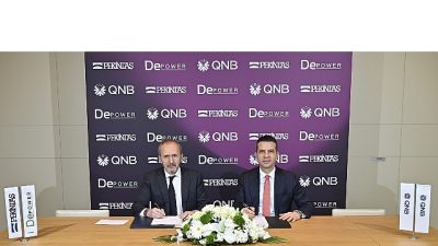 QNB Türkiye, Pekintaş Holding bünyesinde faaliyet gösteren DePower Enerji Üretim Limited Şirketi’nin Manisa’daki Seydiköy-1 ve