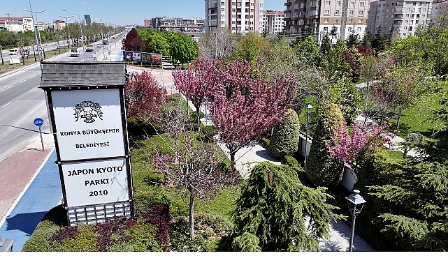 Konya Büyükşehir Belediyesi’nin şehre kazandırdığı Japon Parkı, Ladikli Ahmet Hüdai