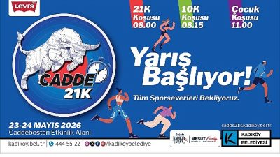Kadıköy Belediyesi tarafından bu yıl beşincisi düzenlenecek olan Cadde 10K,
