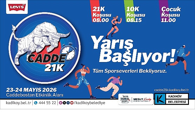 Şehrin En Güzel Parkurunda Koşu Heyecanı Başlıyor Kadıköy Belediyesi tarafından bu yıl beşincisi düzenlenecek olan Cadde 10K,