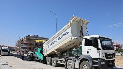 Selçuklu Belediyesi alt yapı çalışmalarını fiziki belediyecilik anlayışıyla güçlendirmeye devam