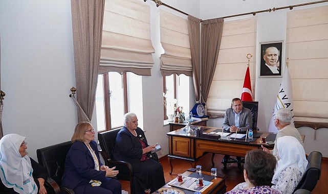 Ayvalık’ta bu yıl düzenlenen Teferiç Şenlikleri kapsamında anlamlı bir buluşma