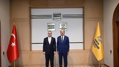 Türkiye Cumhuriyet Merkez Bankası Başkanı Fatih Karahan, Konya Büyükşehir Belediye