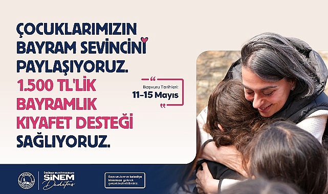 Üsküdar Belediyesi’nden Çocukların Bayram Sevincine 1500 Liralık Kıyafet Desteği Üsküdar Belediyesi, sosyal belediyecilik anlayışı doğrultusunda Kurban Bayramı öncesinde ihtiyaç
