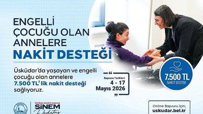 Üsküdar Belediyesi, ilçede yaşayan engelli bireyler ve ailelerine yönelik destek