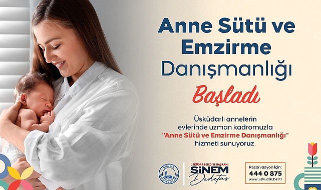 Üsküdar Belediyesi, anne ve bebek sağlığını desteklemek amacıyla yeni bir