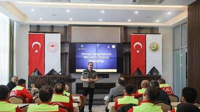 Çankaya Belediyesi Arama Kurtarma ekibi “ÇABUK” gönüllüleri, Orman Genel Müdürlüğü