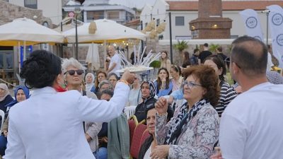 Üç gün boyunca devam eden festivalde Michelin yıldızlı şeflerin katılımıyla