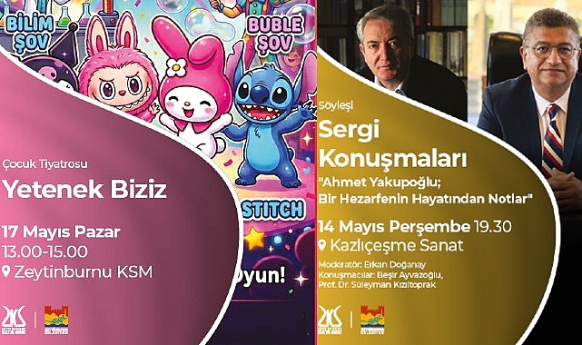 Zeytinburnu Kültür Sanat’ta bu hafta birçok etkinlik, Zeytinburnu Kültür Sanat’ta
