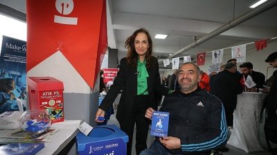 Karşıyaka Belediyesi, yeniden başlattığı ‘Mavi Kapak’ projesiyle kısa sürede 1