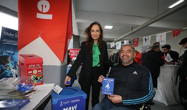 Karşıyaka Belediyesi, yeniden başlattığı ‘Mavi Kapak’ projesiyle kısa sürede 1