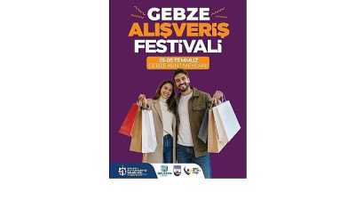 Kocaeli Büyükşehir Belediyesi öncülüğünde düzenlenen Alışveriş Festivali’nin Gebze ayağı başlıyor.