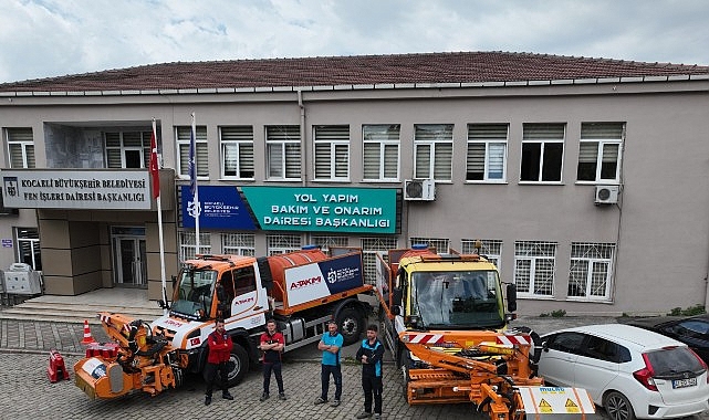 Akıllı ekipmanlar, 4 mevsim 7/24 görev yapacak Kocaeli Büyükşehir Belediyesi, kent merkezi ve kırsal mahalle yollarında ulaşım