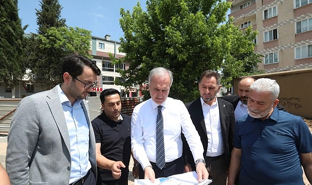 İnegöl Belediyesi’nin Alanyurt bölgesinde köy içi mevkiinde yapımına başladığı 5300