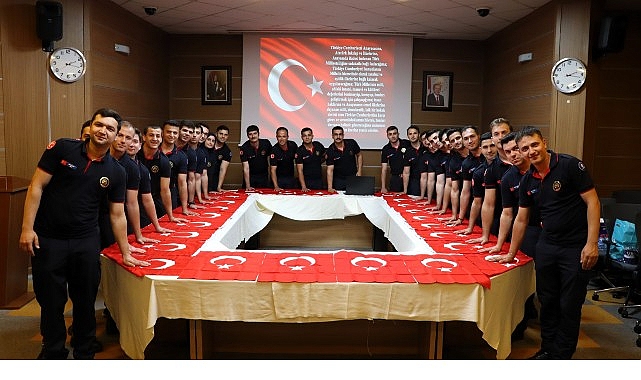 Kocaeli Büyükşehir Belediyesi İtfaiye Dairesi Başkanlığı bünyesine katılan 94 itfaiye