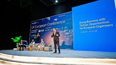 Türkiye’nin fuarcılıkta yükselen gücü, UFI Avrupa Konferansı’nda gündeme geldi. İZFAŞ