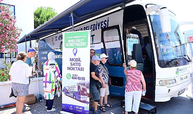 Çerçioğlu’nun öncülüğünde hayata geçirilen Halk Ege Et projesi, mobil satış