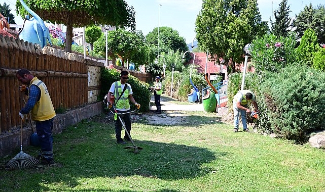 Çerçioğlu’nun öncülüğünde Aydın’ın dört bir yanında sürdürülen çalışmalar devam ediyor.
